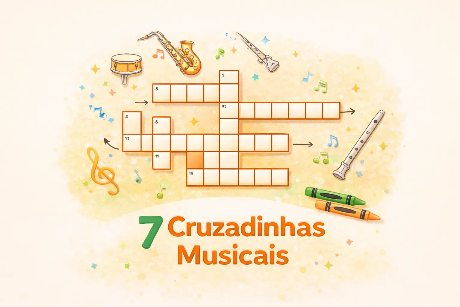 7 Cruzadinhas Musicais